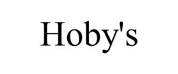 HOBY'S trademark