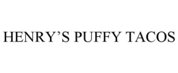 HENRY'S PUFFY TACOS trademark