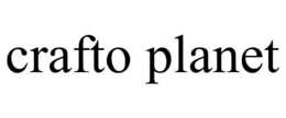 CRAFTO PLANET trademark