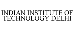 INDIAN INSTITUTE OF TECHNOLOGY DELHI trademark
