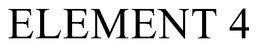 ELEMENT 4 trademark
