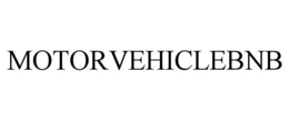 MOTORVEHICLEBNB trademark