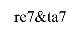 RE7&TA7 trademark