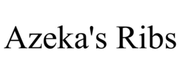 AZEKA'S RIBS trademark