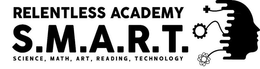 RELENTLESS ACADEMY S.M.A.R.T. SCIENCE, MATH, ART, READING, TECHNOLOGY trademark