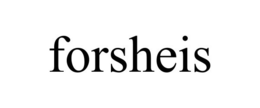 FORSHEIS trademark
