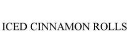 ICED CINNAMON ROLLS trademark