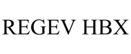 REGEV HBX trademark