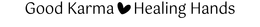GOOD KARMA HEALING HANDS trademark