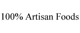 100% ARTISAN FOODS trademark