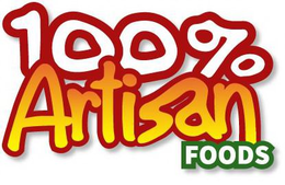 100% ARTISAN FOODS trademark