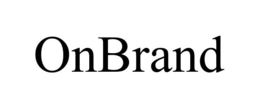 ONBRAND trademark