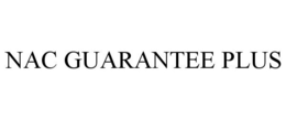 NAC GUARANTEE PLUS trademark