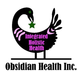 OBSIDIAN HEALTH INC. INTEGRATED HOLISTIC HEALTH trademark