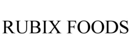 RUBIX FOODS trademark