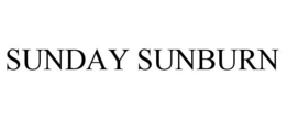 SUNDAY SUNBURN trademark