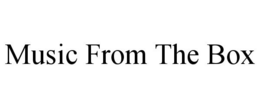 MUSIC FROM THE BOX trademark
