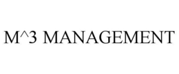 M^3 MANAGEMENT trademark