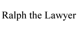 RALPH THE LAWYER trademark