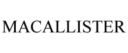 MACALLISTER trademark