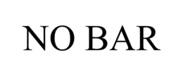 NO BAR trademark
