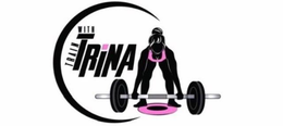 TRAIN WITH TRINA trademark
