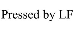 PRESSED BY LF trademark
