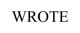 WROTE trademark