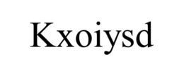 KXOIYSD trademark