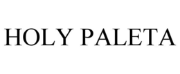 HOLY PALETA trademark