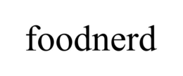 FOODNERD trademark