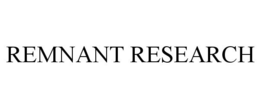 REMNANT RESEARCH trademark