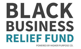 BLACK BUSINESS RELIEF FUND POWERED BY HIGHER PURPOSE CO. trademark
