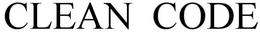 CLEAN CODE trademark