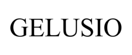 GELUSIO trademark
