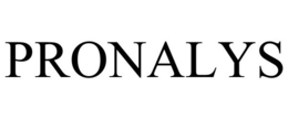 PRONALYS trademark