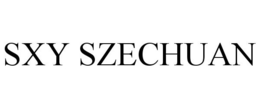 SXY SZECHUAN trademark