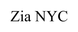 ZIA NYC trademark