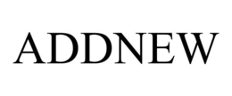 ADDNEW trademark
