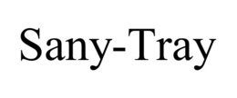 SANY-TRAY trademark