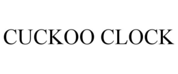 CUCKOO CLOCK trademark