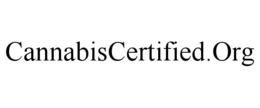 CANNABISCERTIFIED.ORG trademark