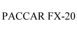 PACCAR FX-20 trademark