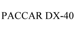 PACCAR DX-40 trademark