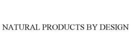 NATURAL PRODUCTS BY DESIGN trademark