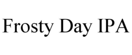 FROSTY DAY IPA trademark