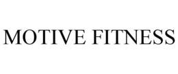 MOTIVE FITNESS trademark