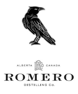 ALBERTA RDCO CANADA ROMERO DISTILLING CO. trademark