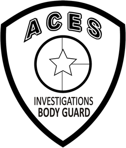 ACES INVESTIGATIONS BODY GUARD trademark