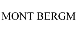 MONT BERGM trademark